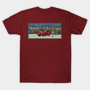Santa and the Ford T-Shirt
